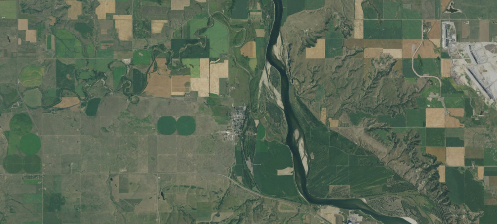 Map of Sakakawea Park Campground