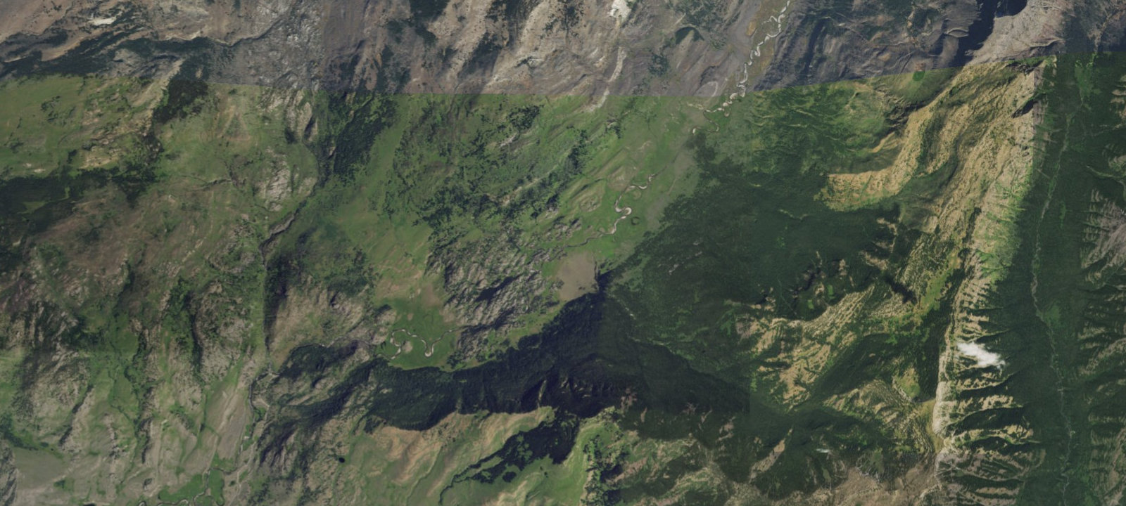 Map of Lower Slough Creek