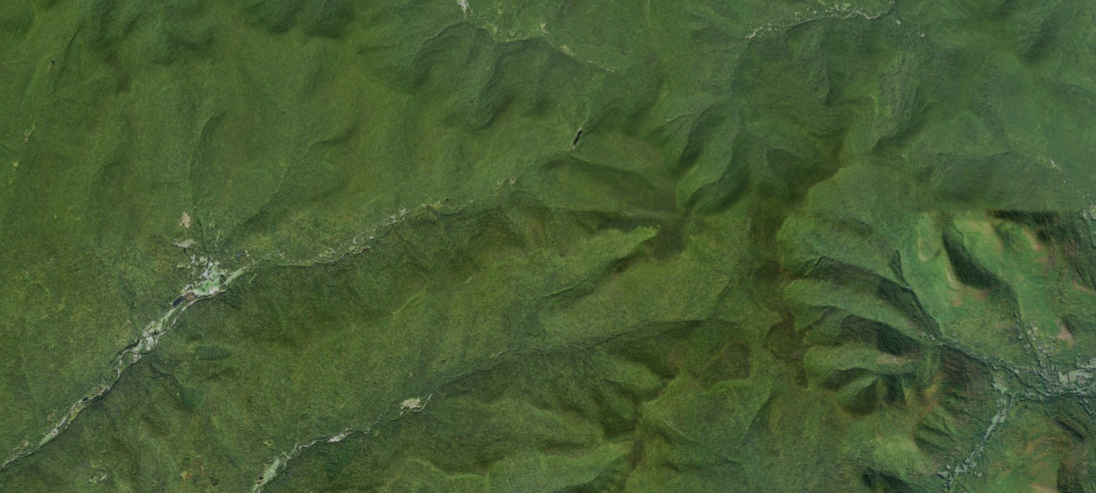 Map of Primitive Campsite