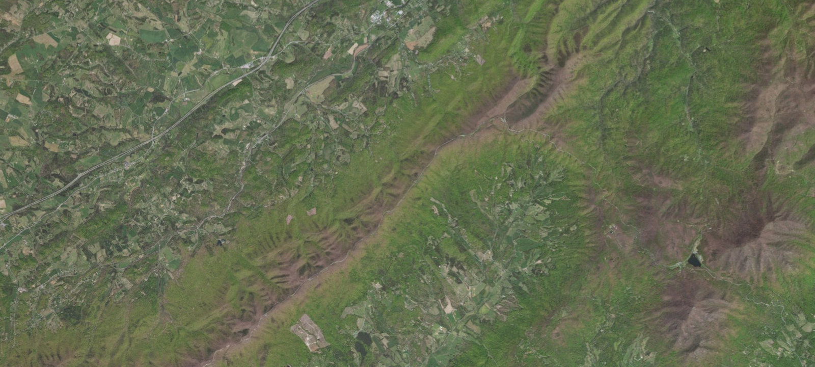 Map of Bobblets Gap Shelter