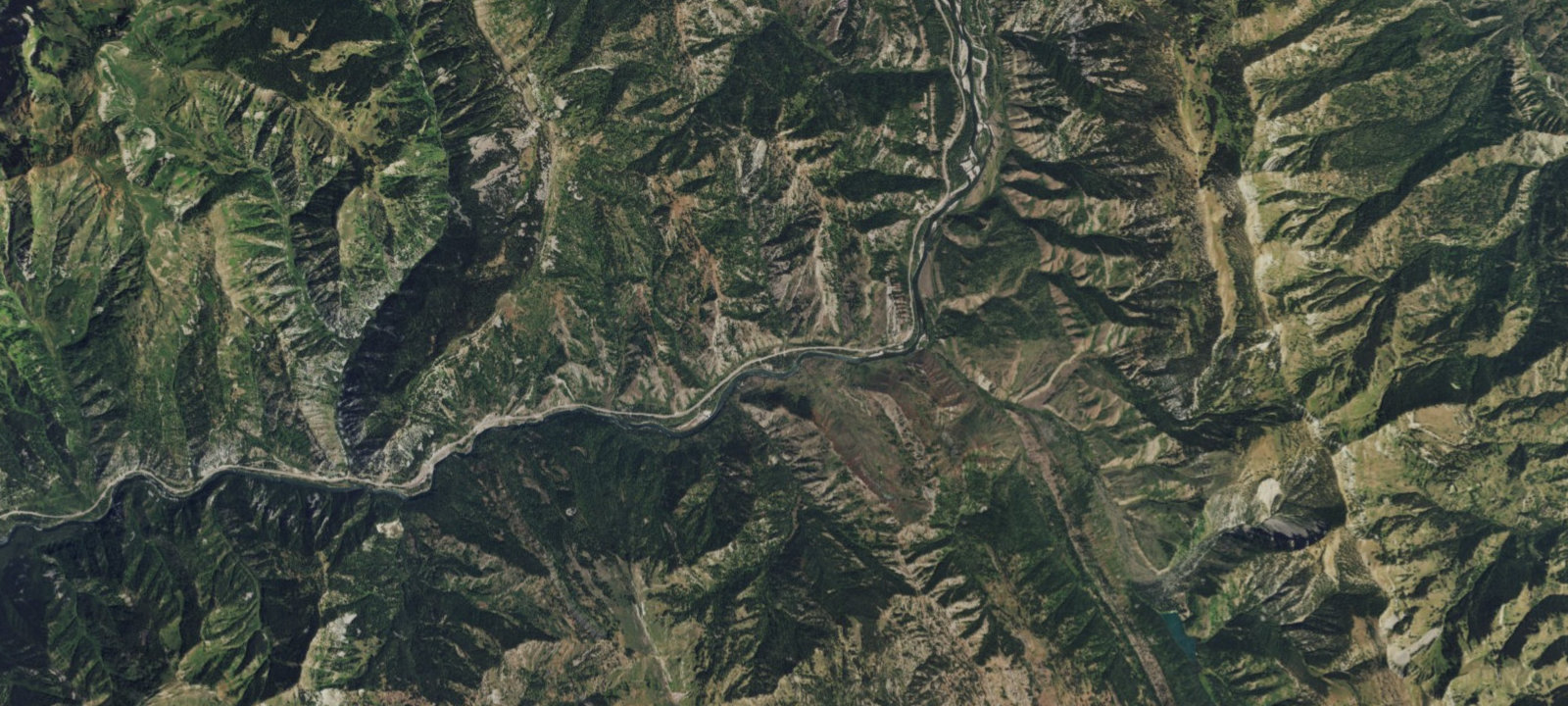 Map of East Table Campground
