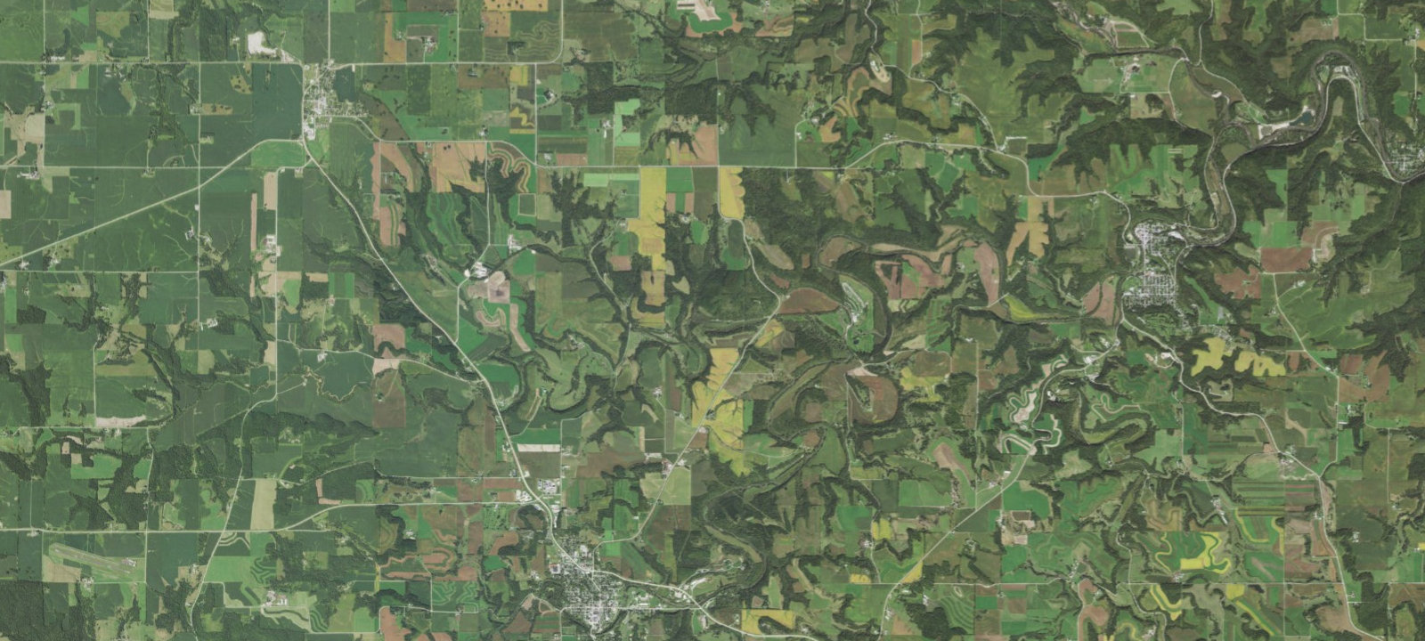 Map of Isinours Campsite