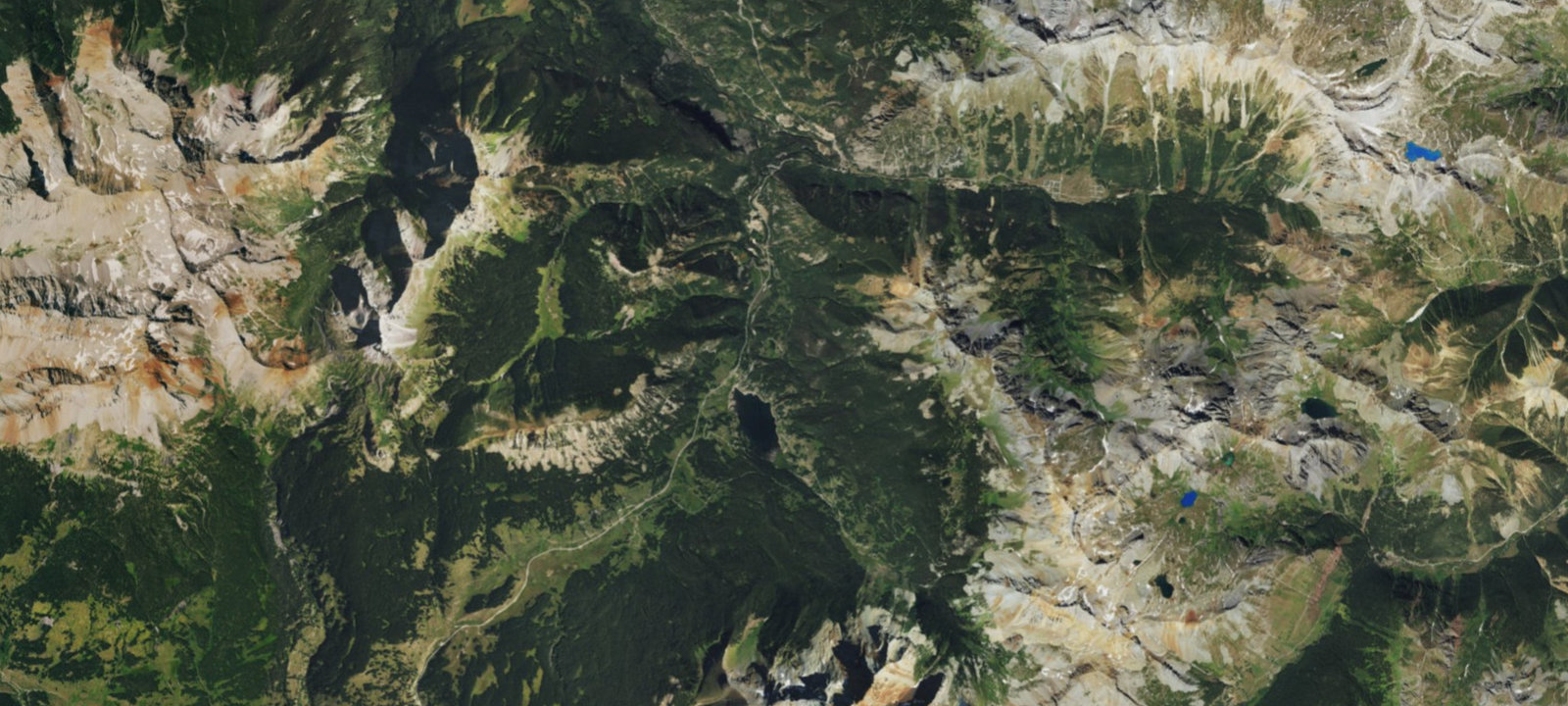 Map of Priest Lake