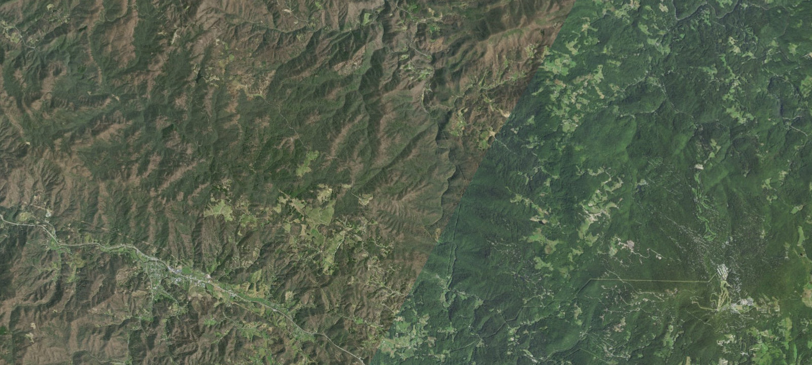 Map of Mountaineer Campsites