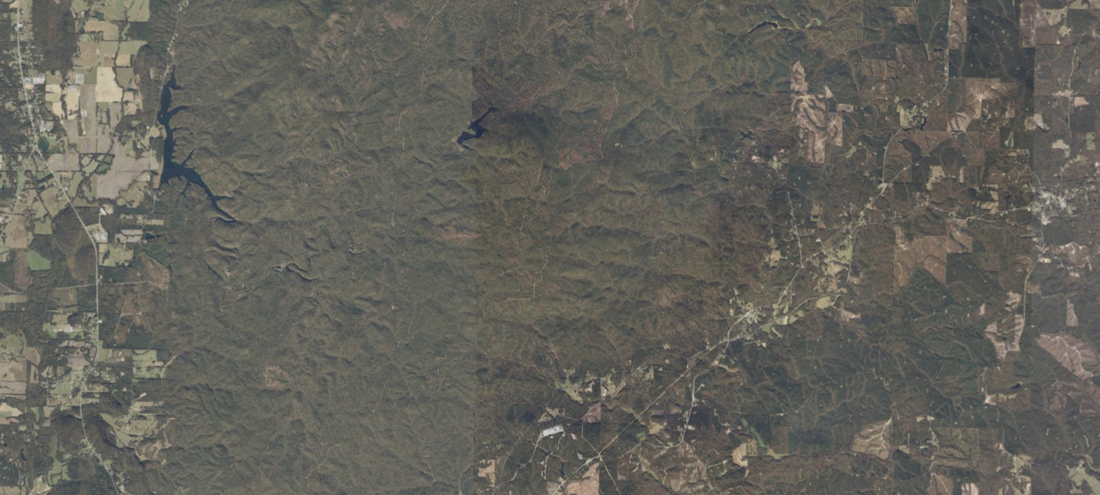 Map of Big Oak Hunter Camp