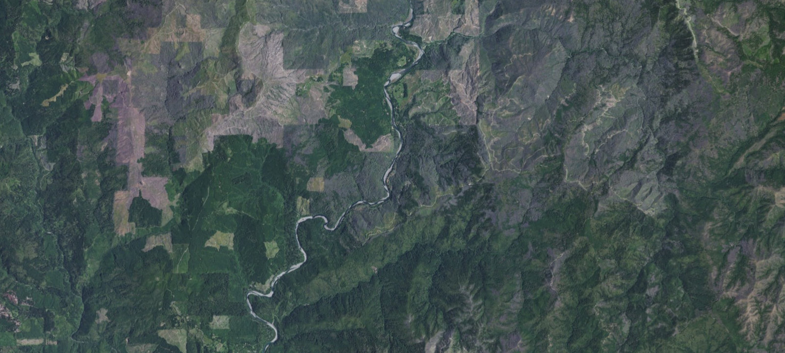 Map of Little Redwood
