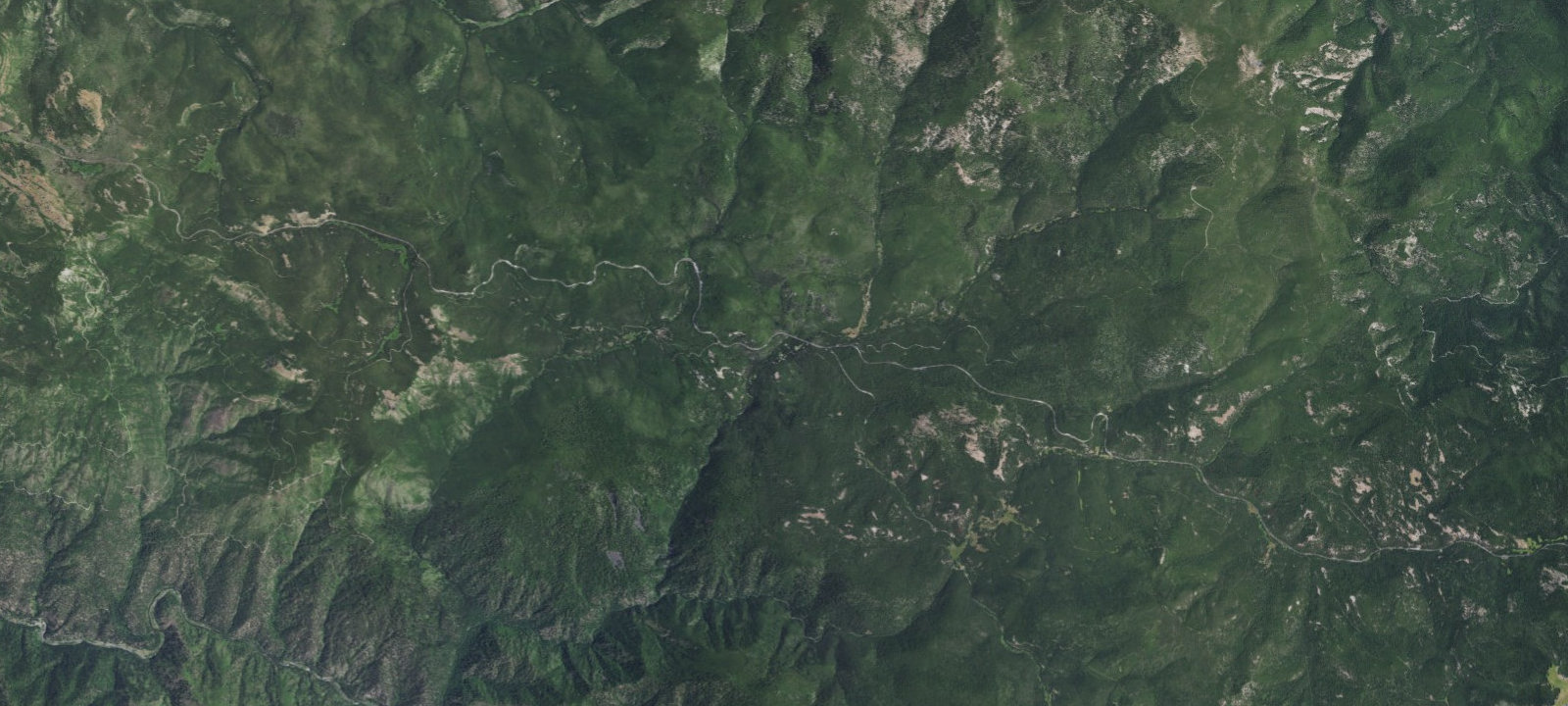 Map of Big Creek Meadows Campground & Trailhead