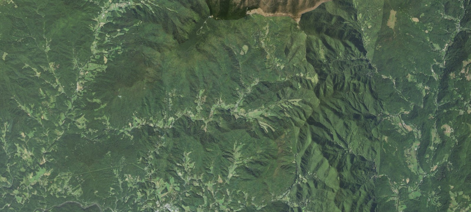 Map of Lil Rock Creek Campground