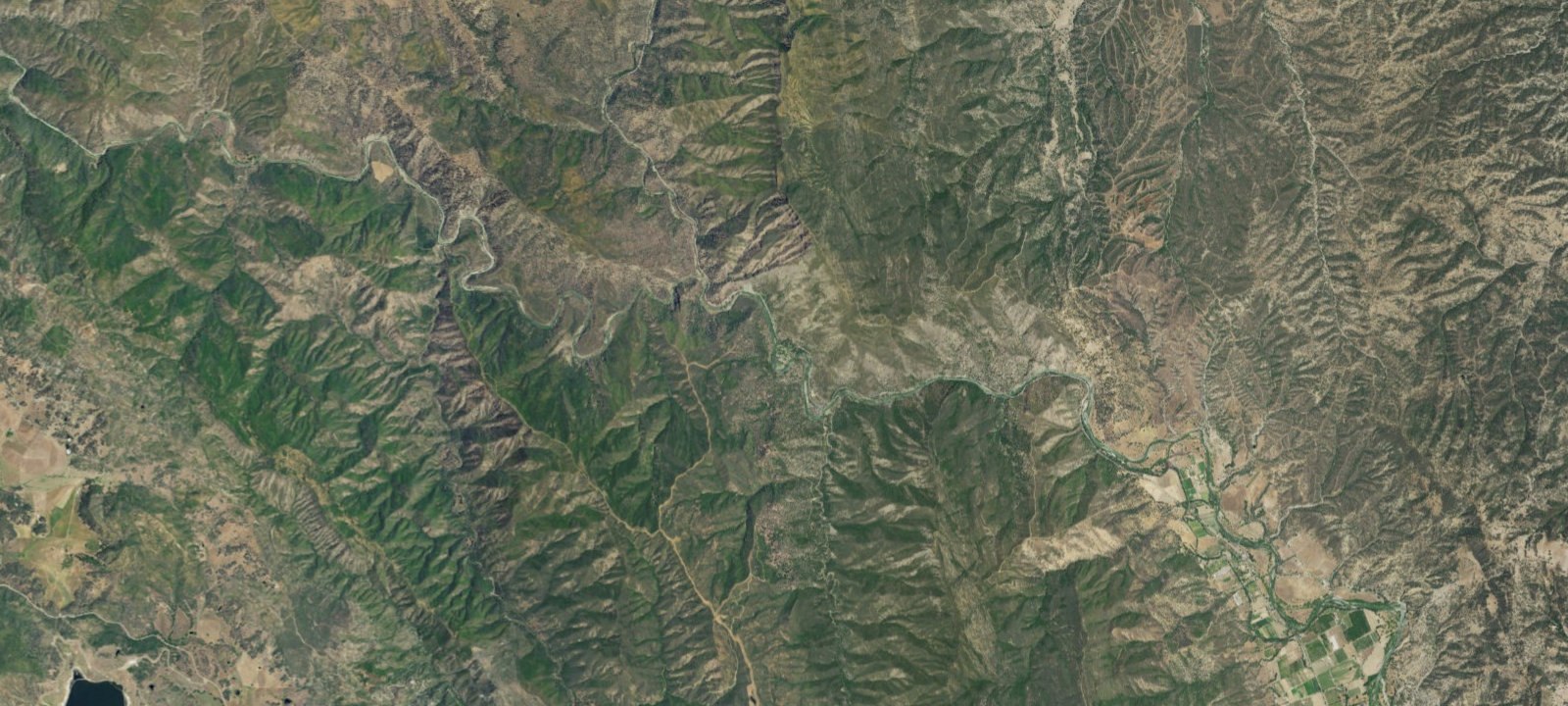 Map of Cache Creek Regional Park Campground