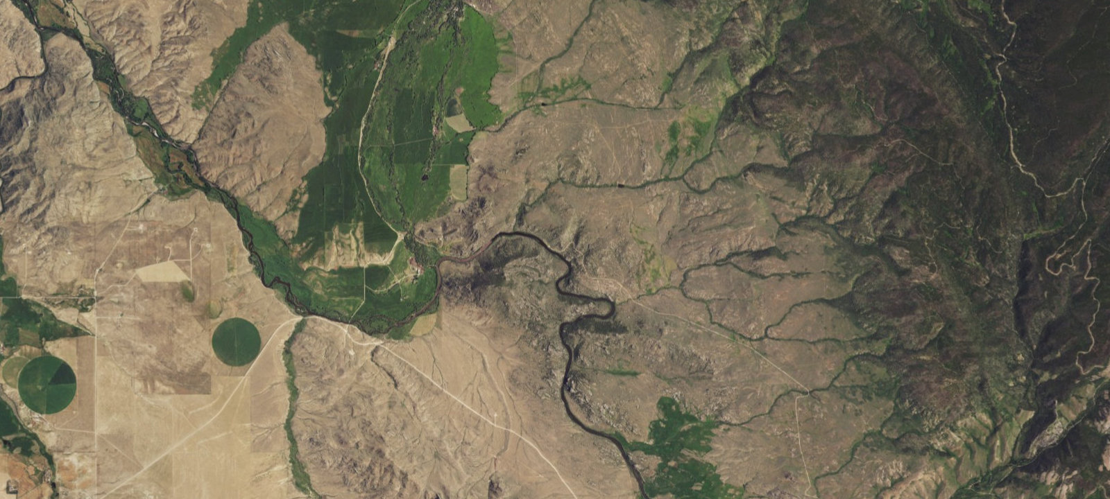 Map of Bennett Creek Campground