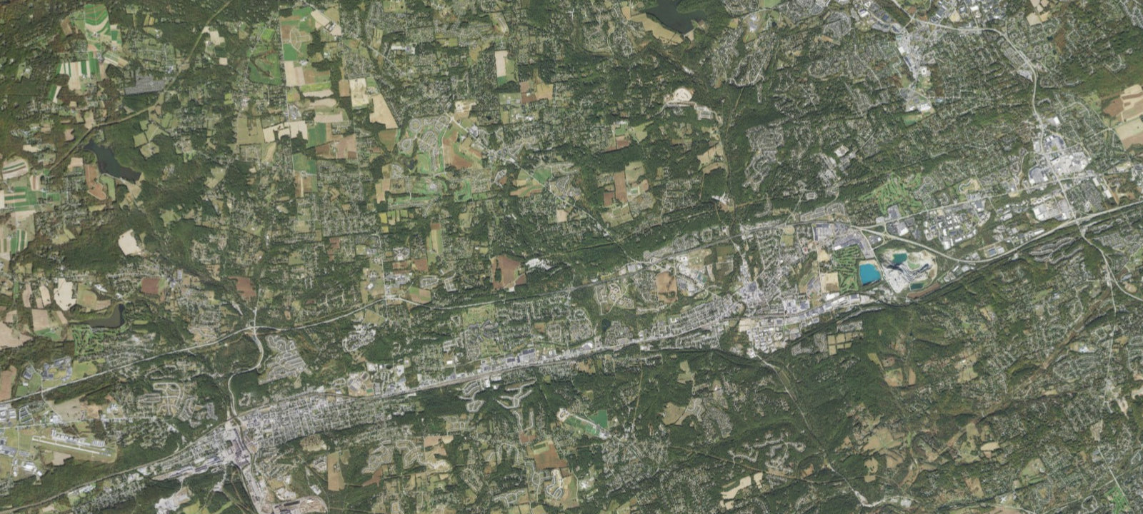 Map of Harmony Hill Nature Area Caravans