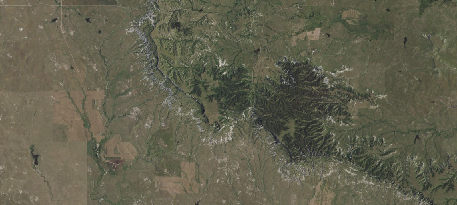 Map of Fish Spring