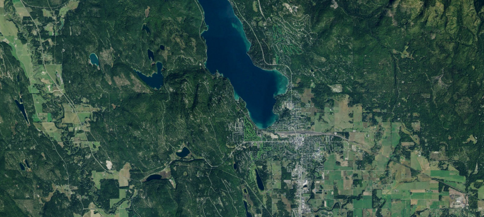 Map of Whitefish Lake State Park