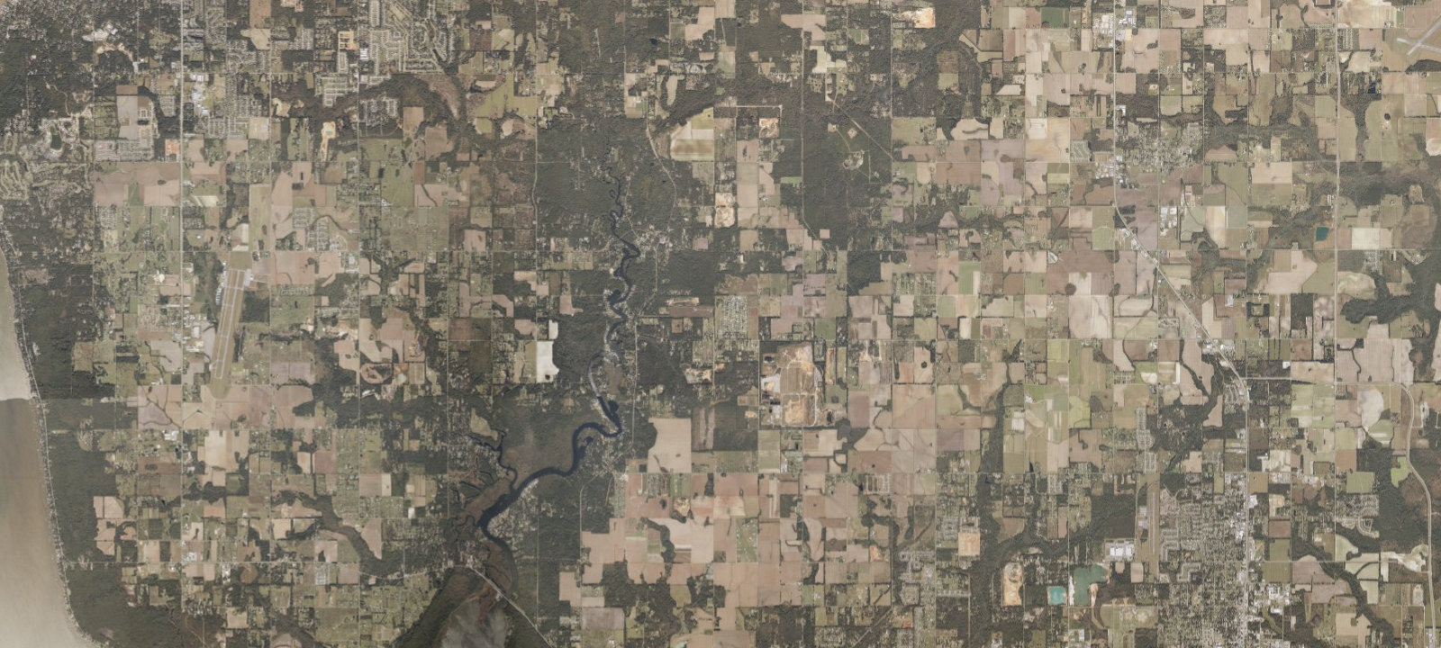 Map of Escapees Rainbow Plantation
