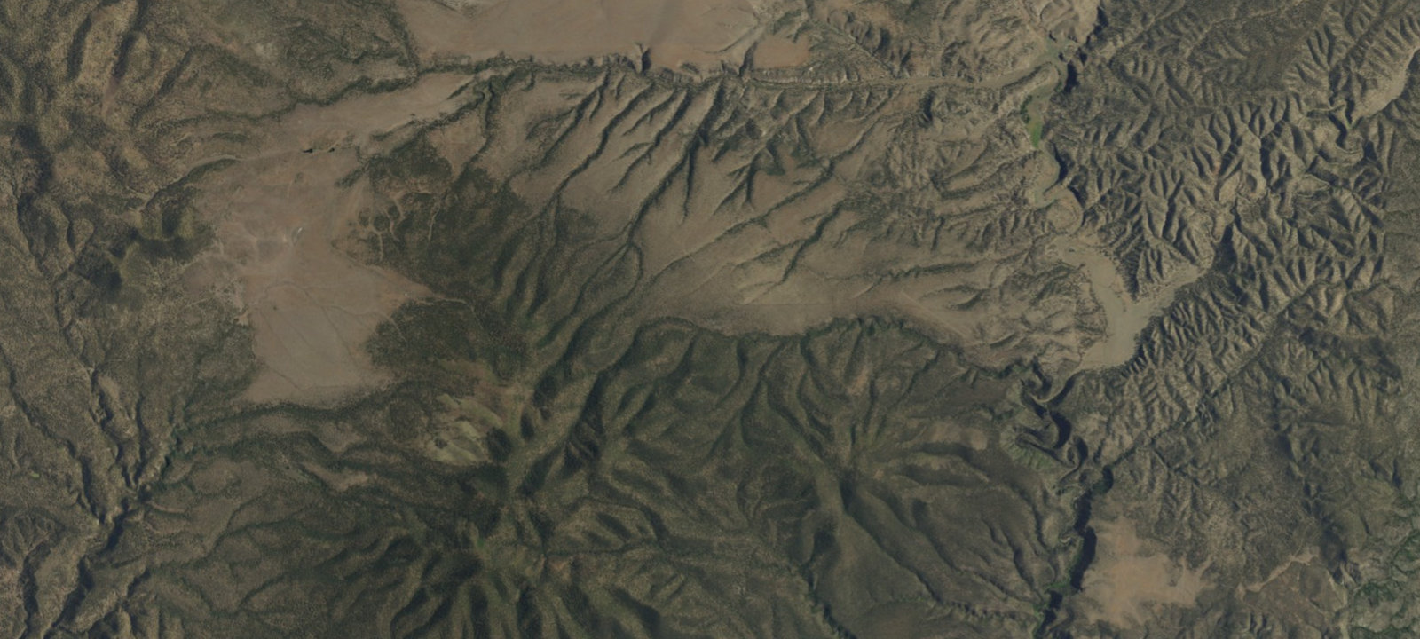 Map of Bell Canyon Pit