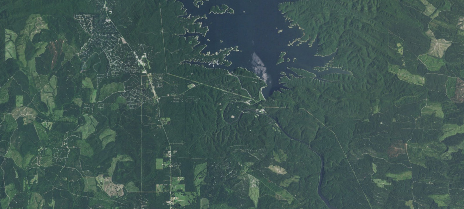 Map of Hickory Campground