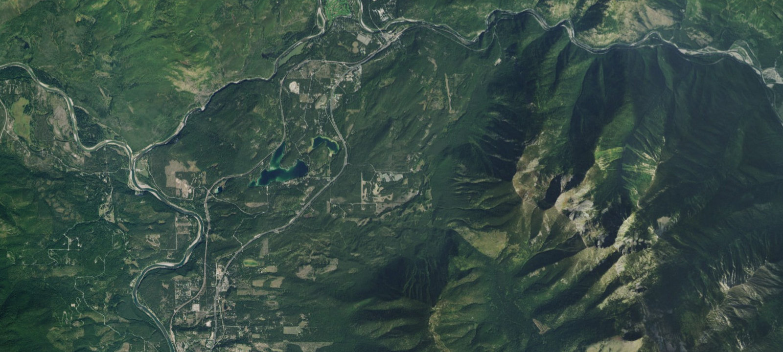 Map of West Glacier KOA