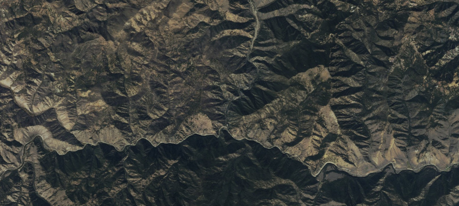 Map of Blind Creek Campground