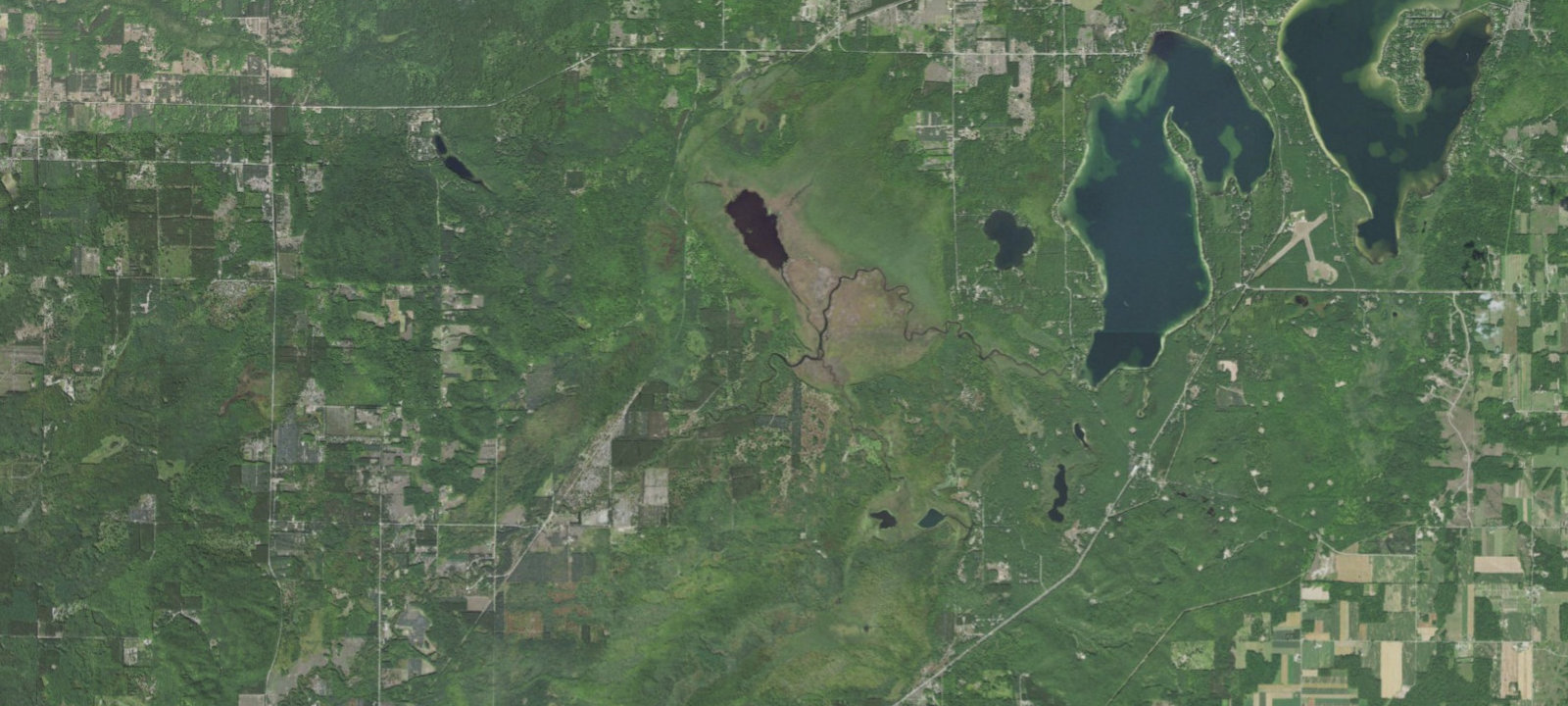 Map of Grass Lake State Forest Campground