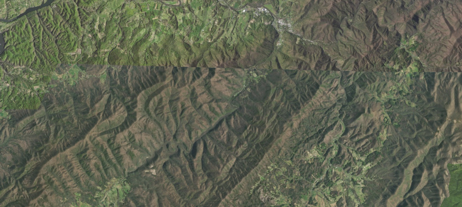 Map of Backbone Rock Campground