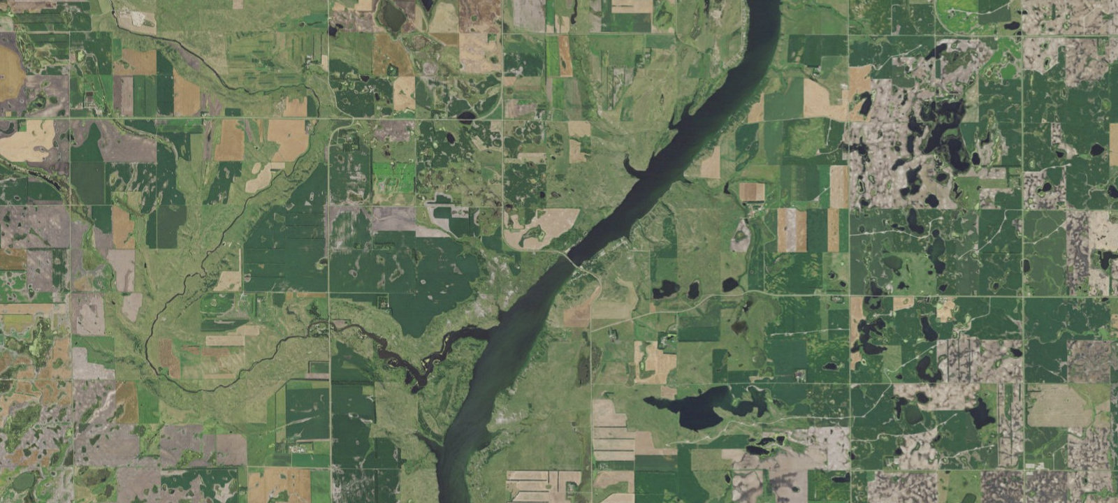 Map of West Ashtabula Crossing