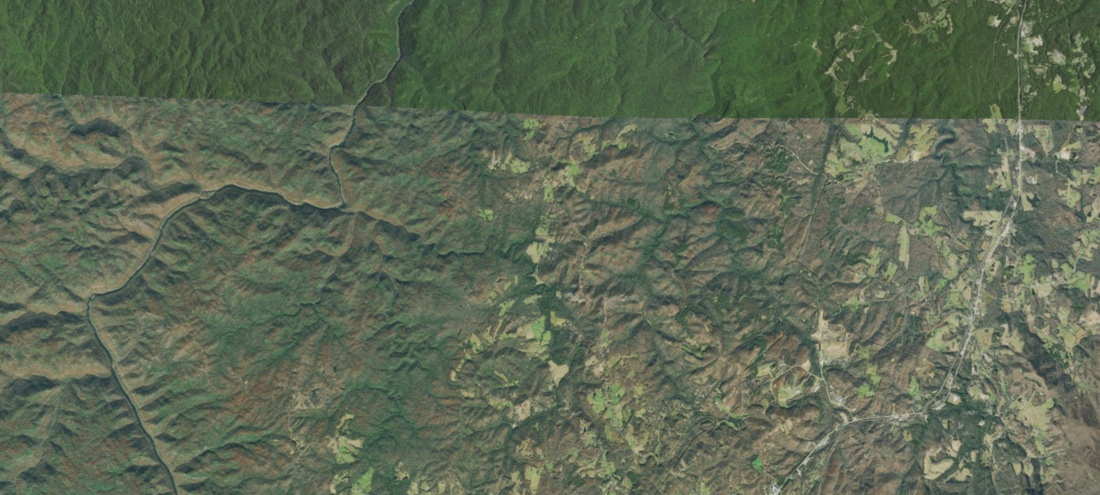 Map of Puncheon Camp Knob Horse Camp