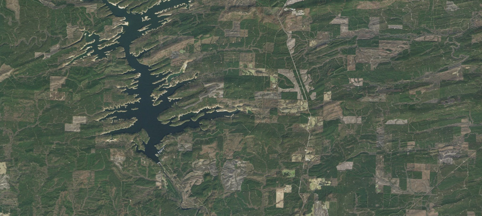 Map of Cowhide Cove