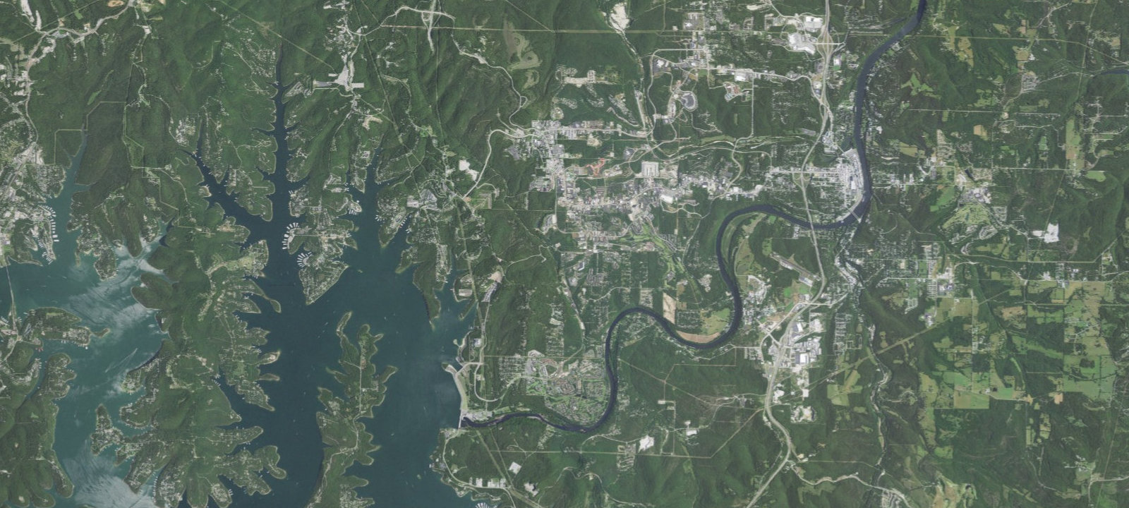 Map of Branson KOA