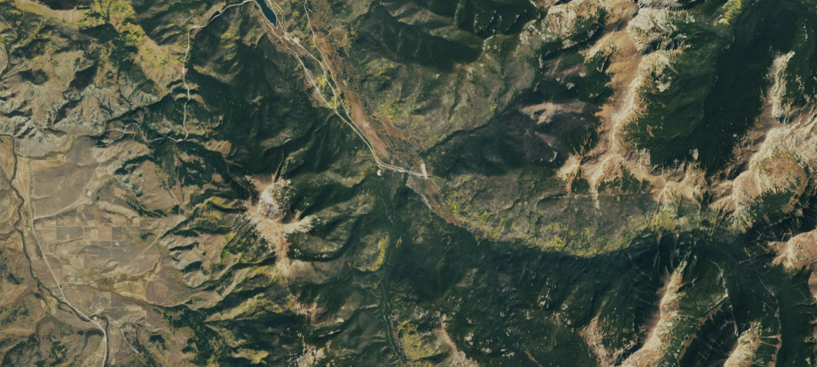 Map of South Fork Group Site - Arapaho National Forest (CO)