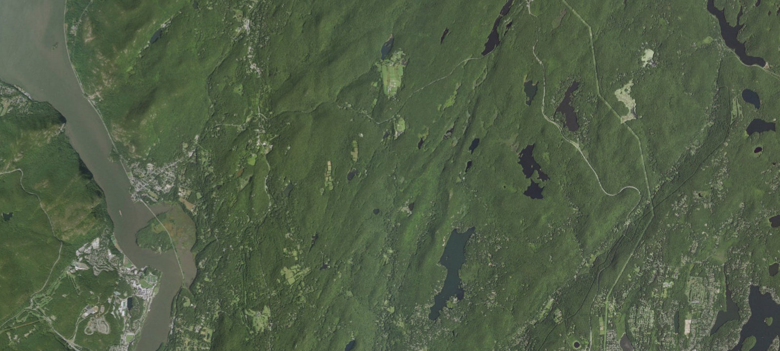 Map of Fahnestock Group Campsite 1 and 2