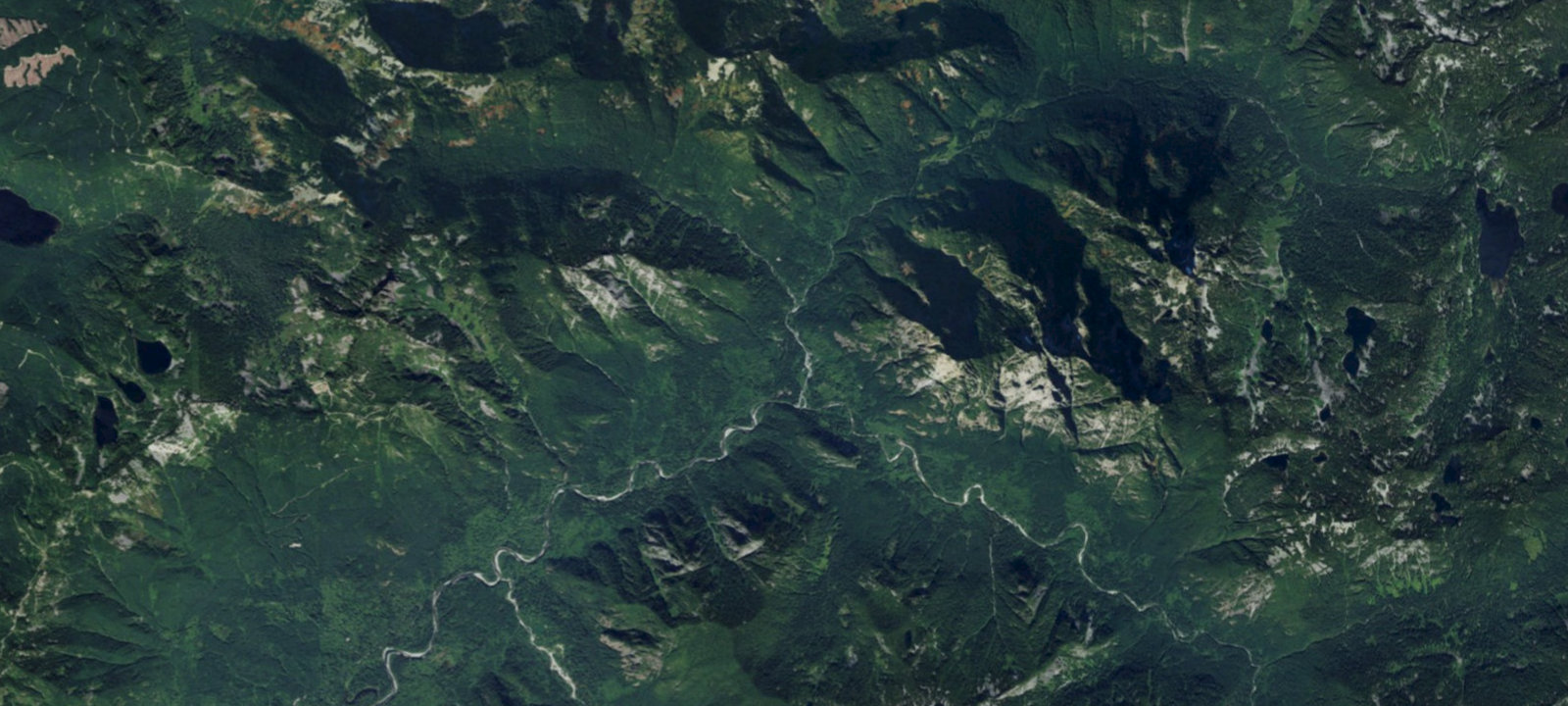 Map of Middle Fork Campground