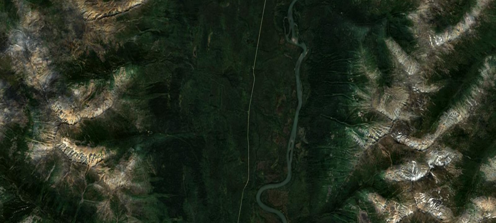 Map of Nahanni Range Campground