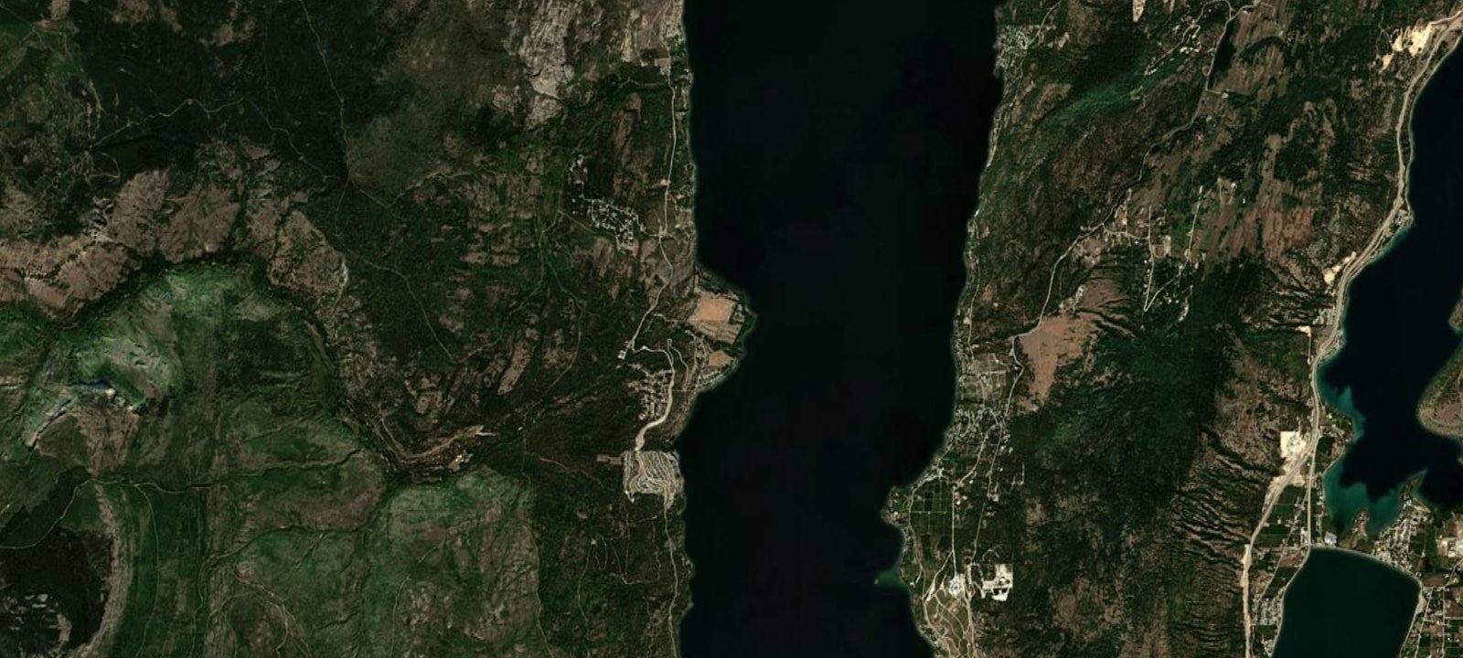Map of Fintry Provincial Park