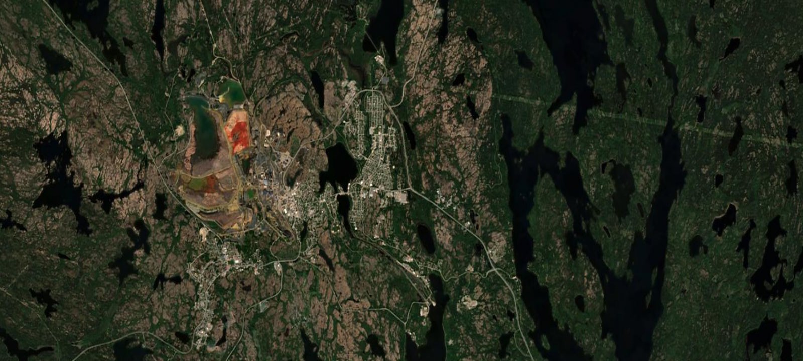Map of Flin Flon Campgrounds