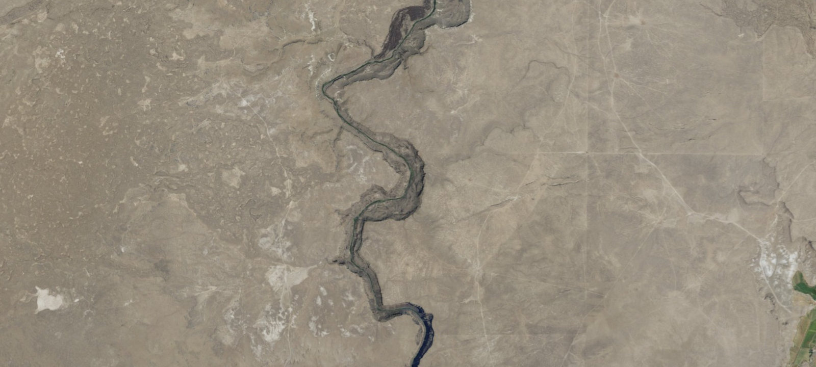 Map of Little Hackberry
