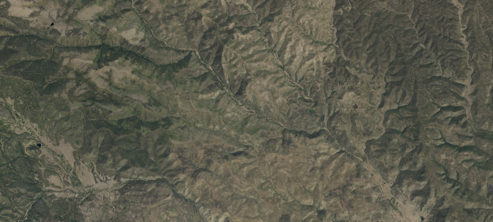 Map of Trail Canyon Camp