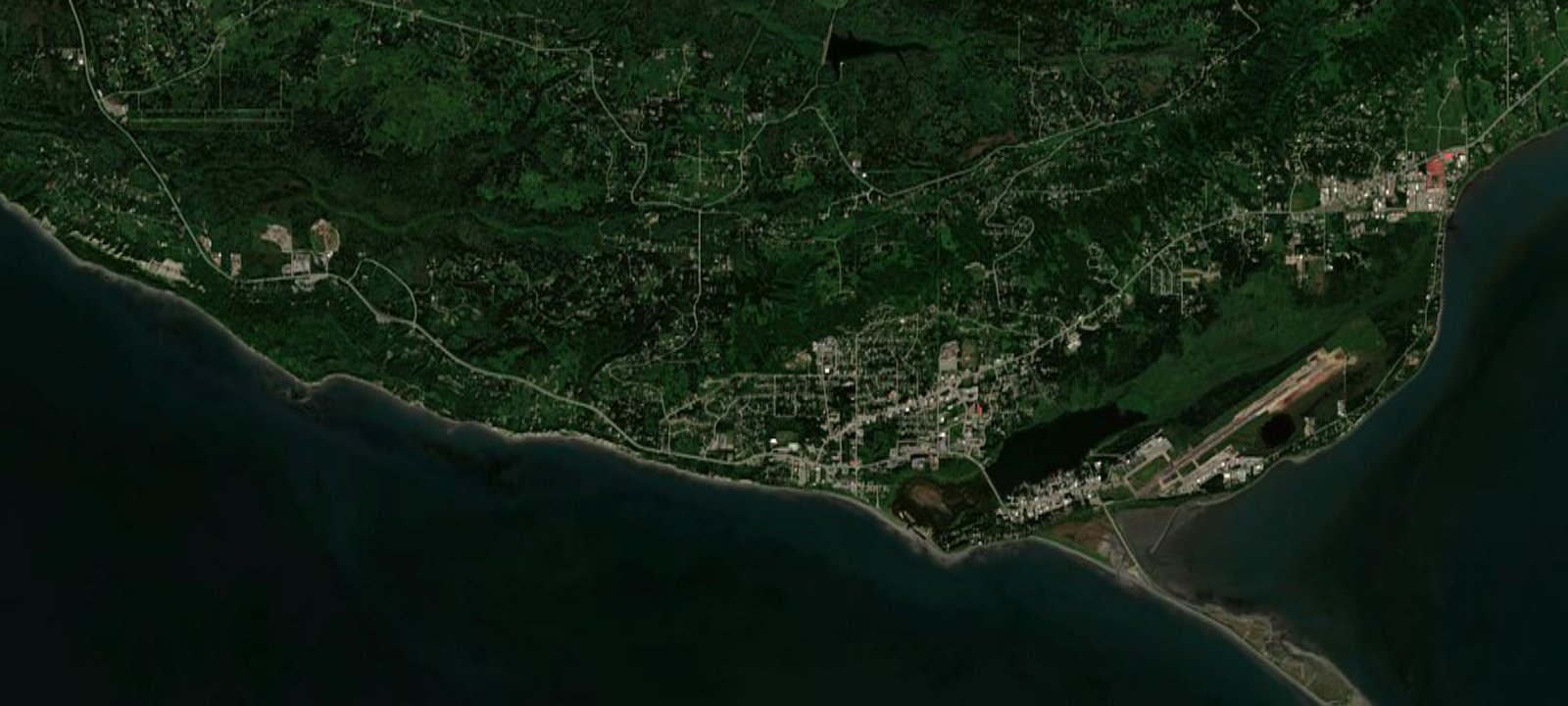 Map of Hornaday Park Campground