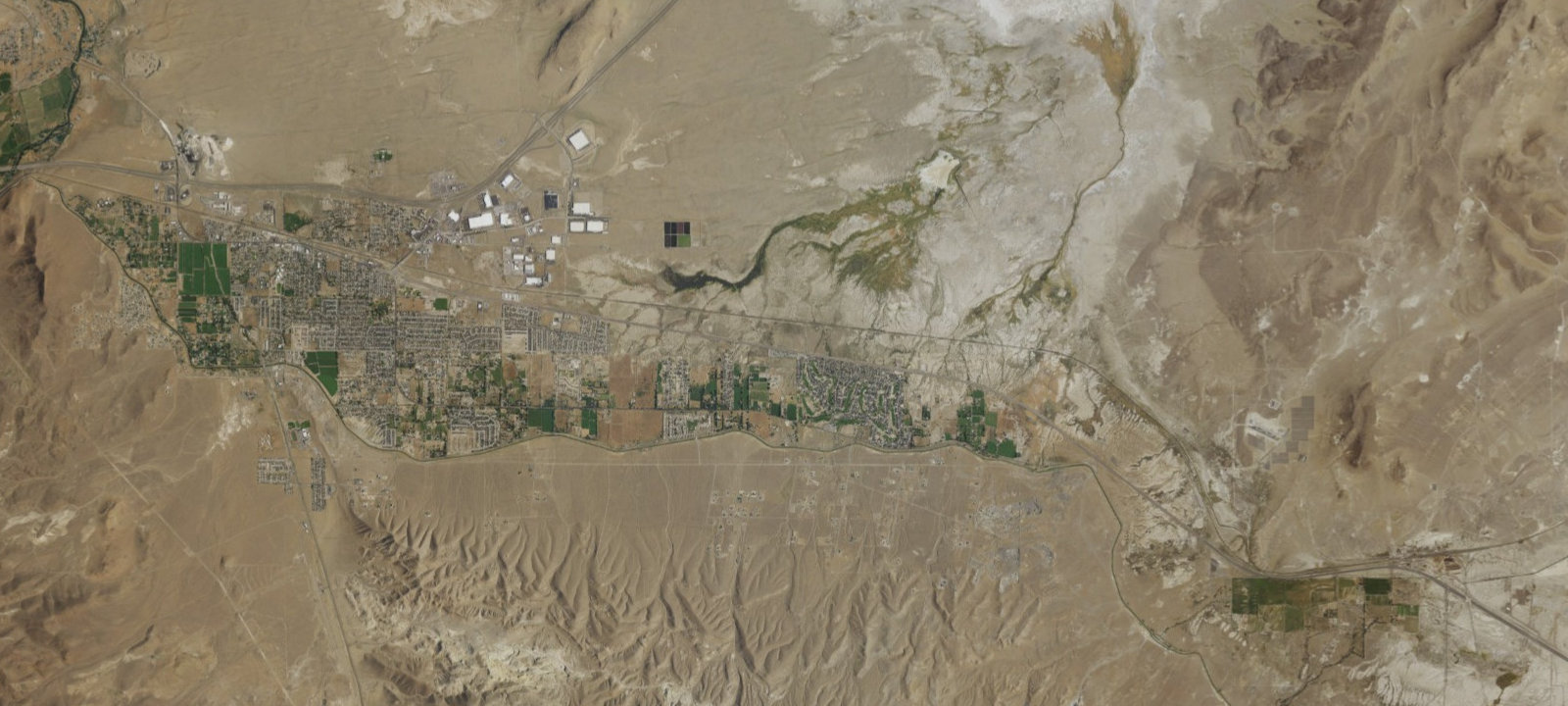 Map of Desert Rose RV Park