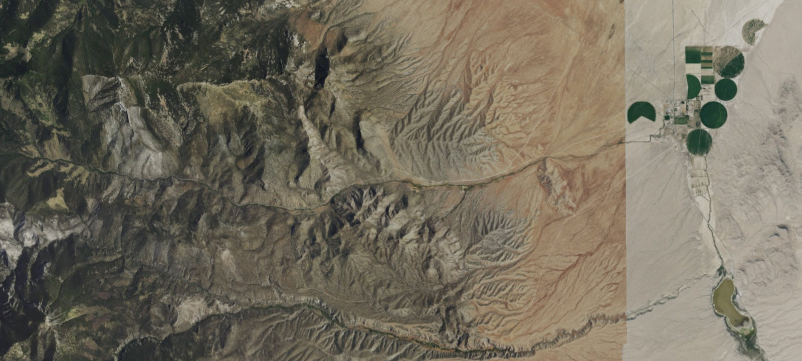 Map of Snake Creek Primitive Campgrounds