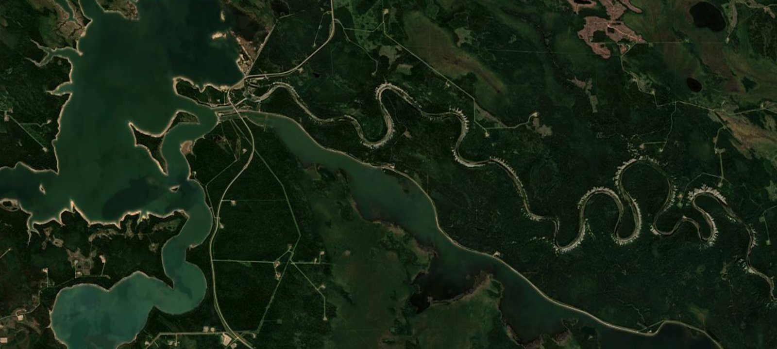 Map of West Canal Campground