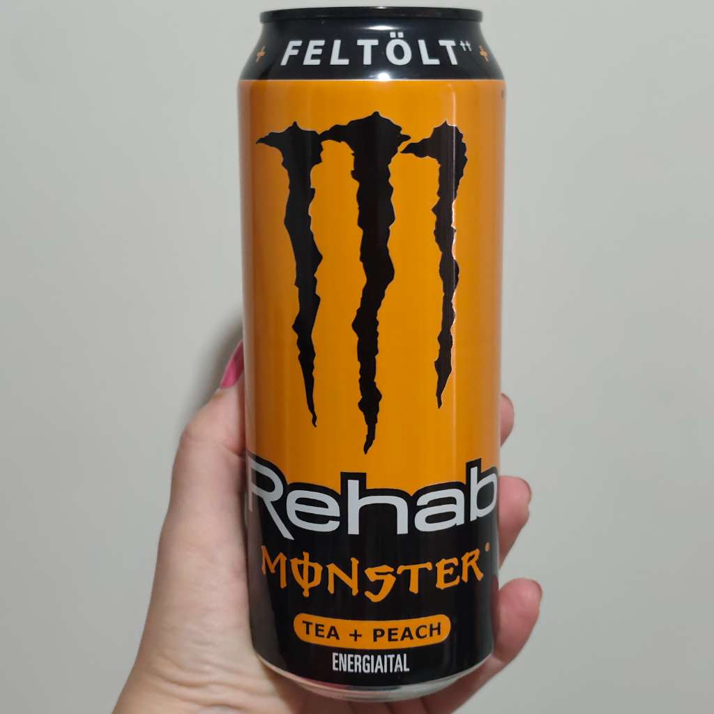 Monster Energy Rehab Tea + Peach FeltöLt