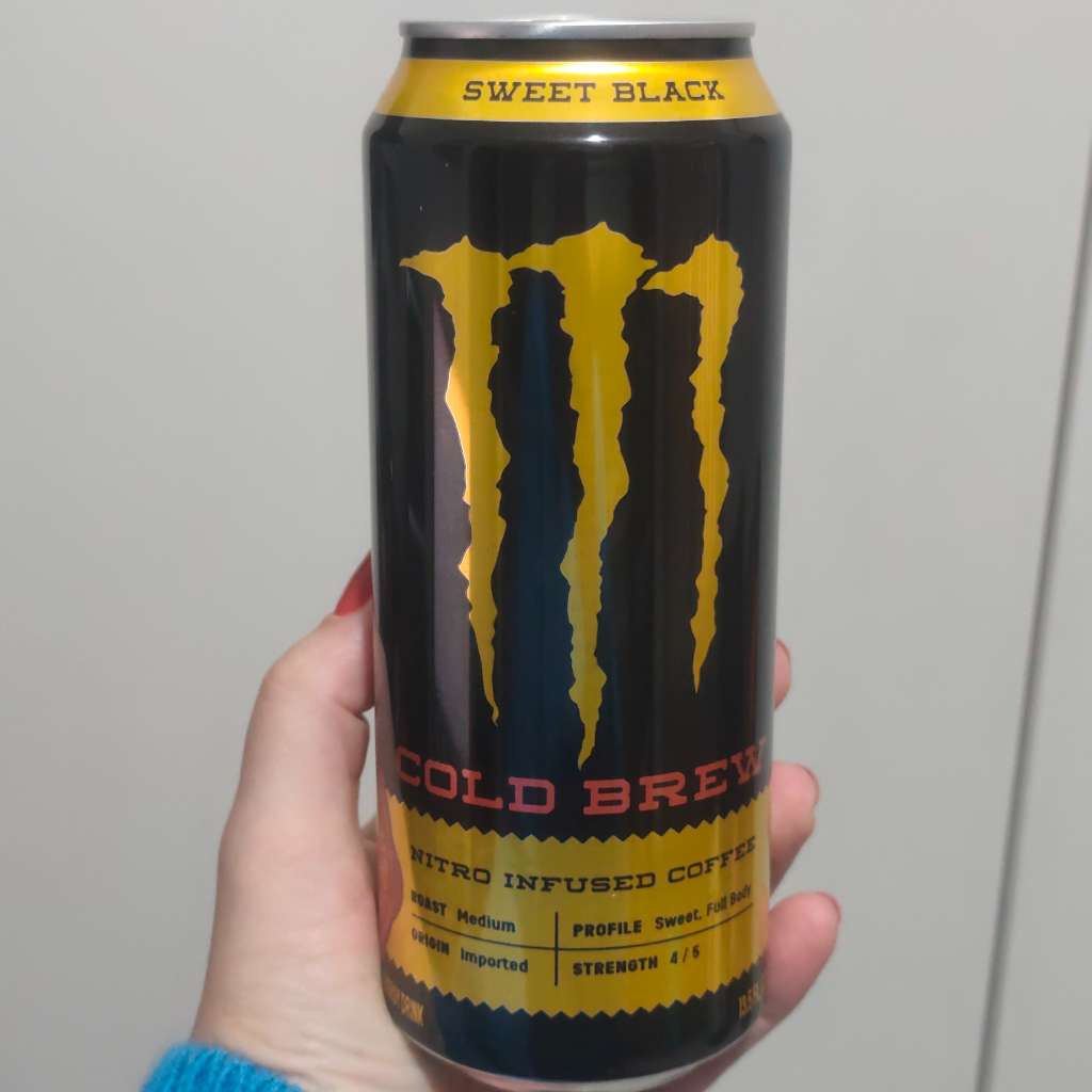 Monster Energy Java Cold Brew Sweet Black