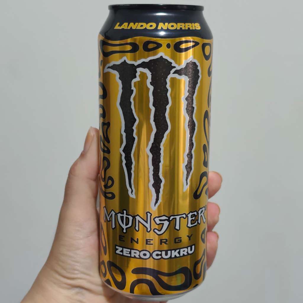 Monster Energy Lando Norris Zero Cukru Gold Edition