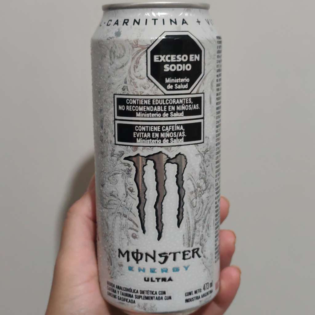 Monster Energy Ultra White