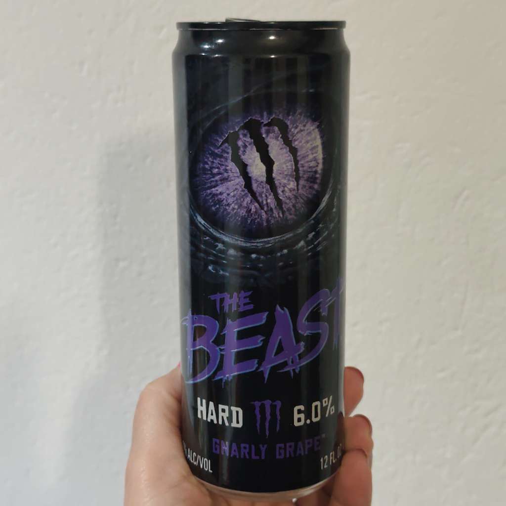 Monster Energy The Beast Hard Gnarly Grape