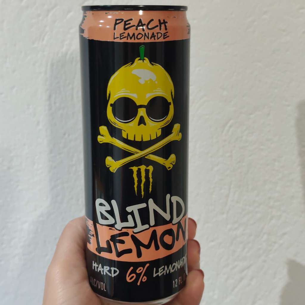 Monster Energy Blind Lemon Peach Lemonade