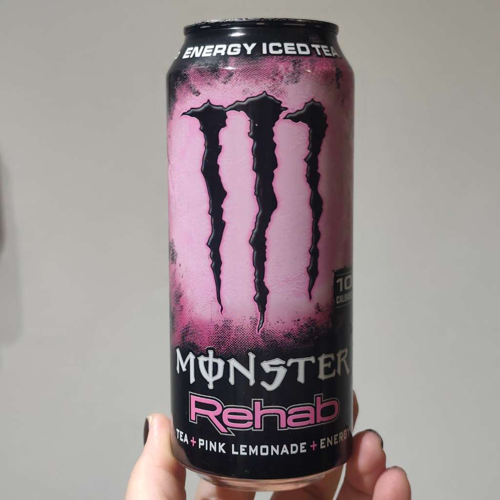 Monster Energy Rehab Tea + Pink Lemonade