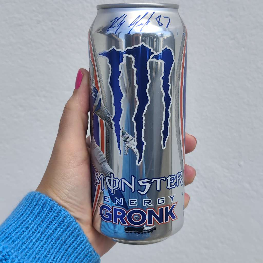 Monster Energy Gronk Prata