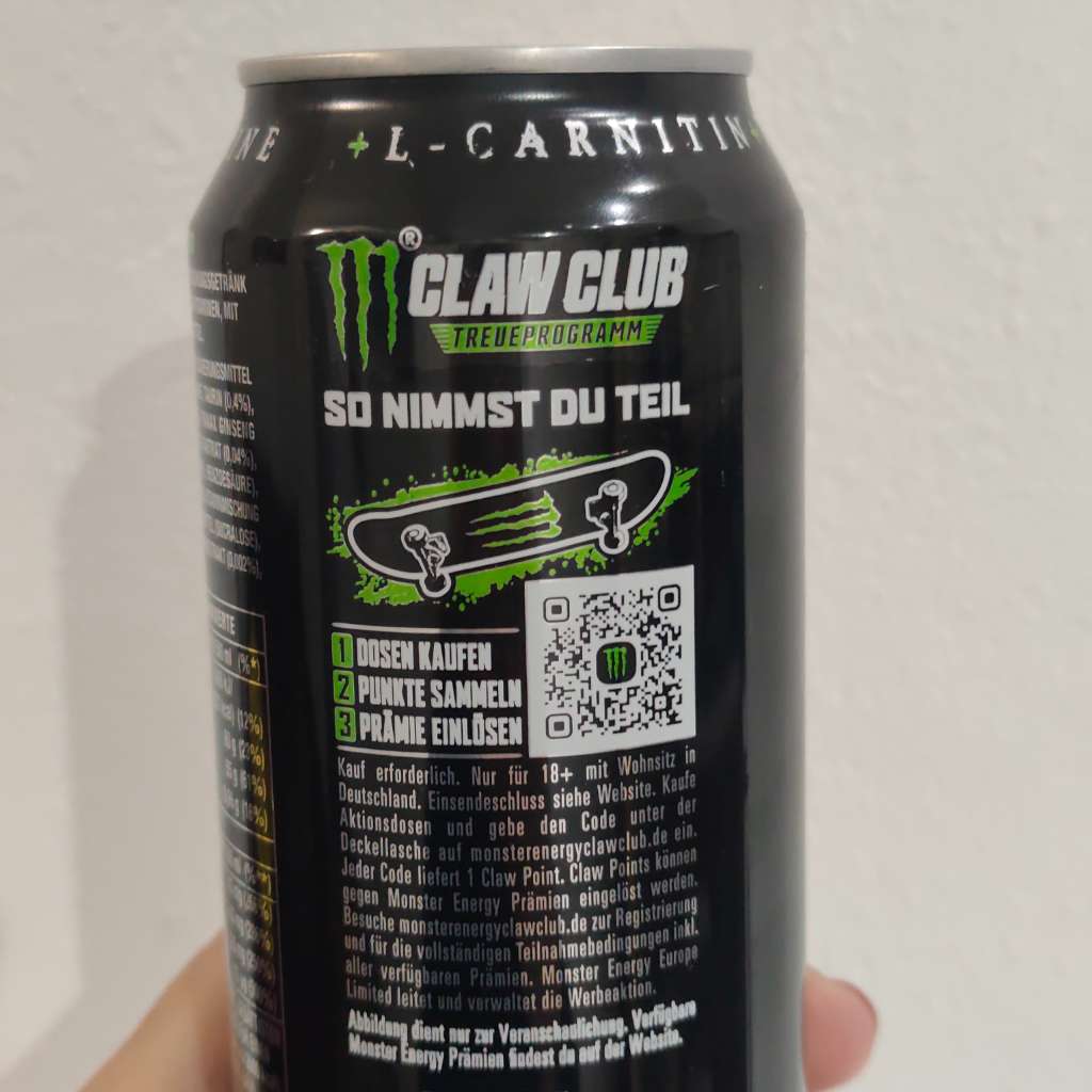 Monster Energy Tradicional Claw Club
