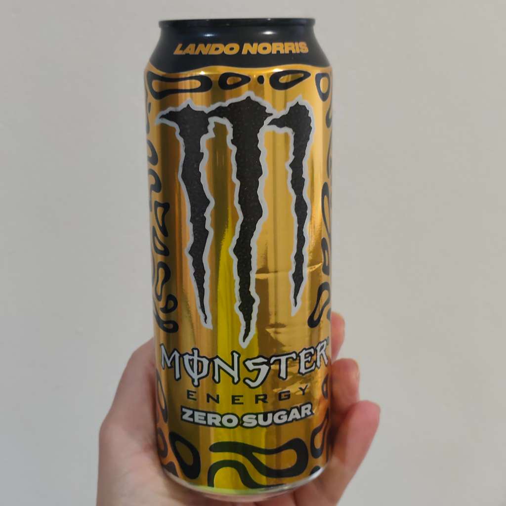 Monster Energy Lando Norris Zero Sugar Gold Edition